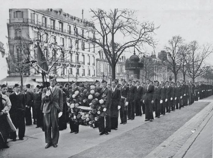 On n'oublie pas le 11 novembre 1940 Seconde Guerre mondiale Grève patriotique des mineurs Gouvernement 