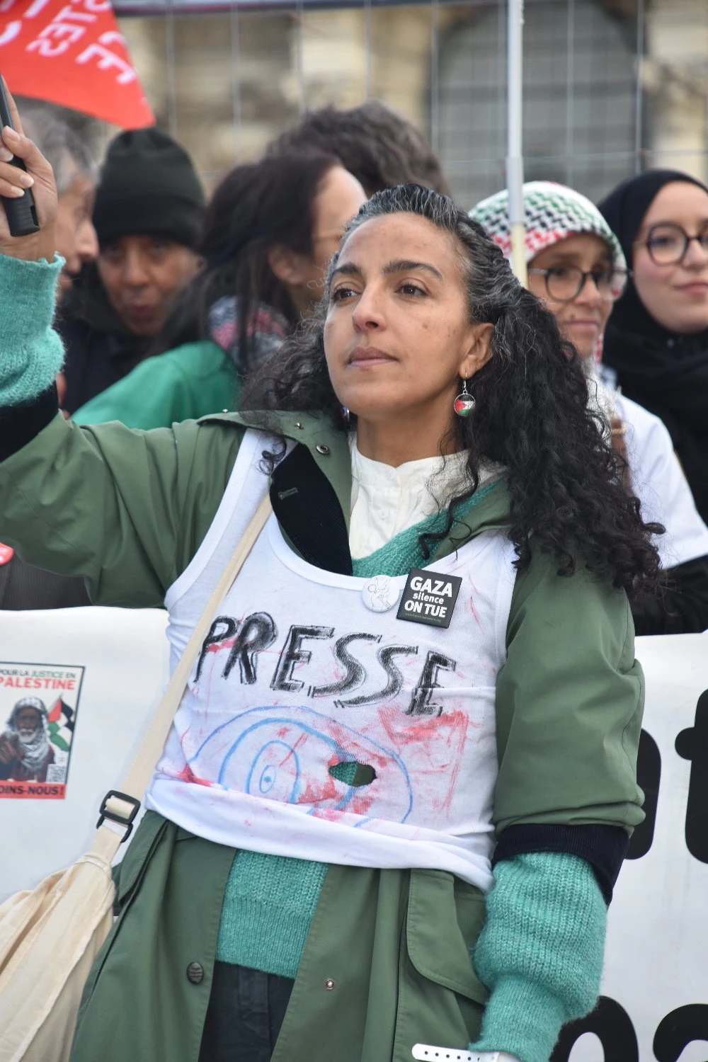 L'AFPS fait applaudir les journalistes palestiniens Palestine Israël Guerre Liban 