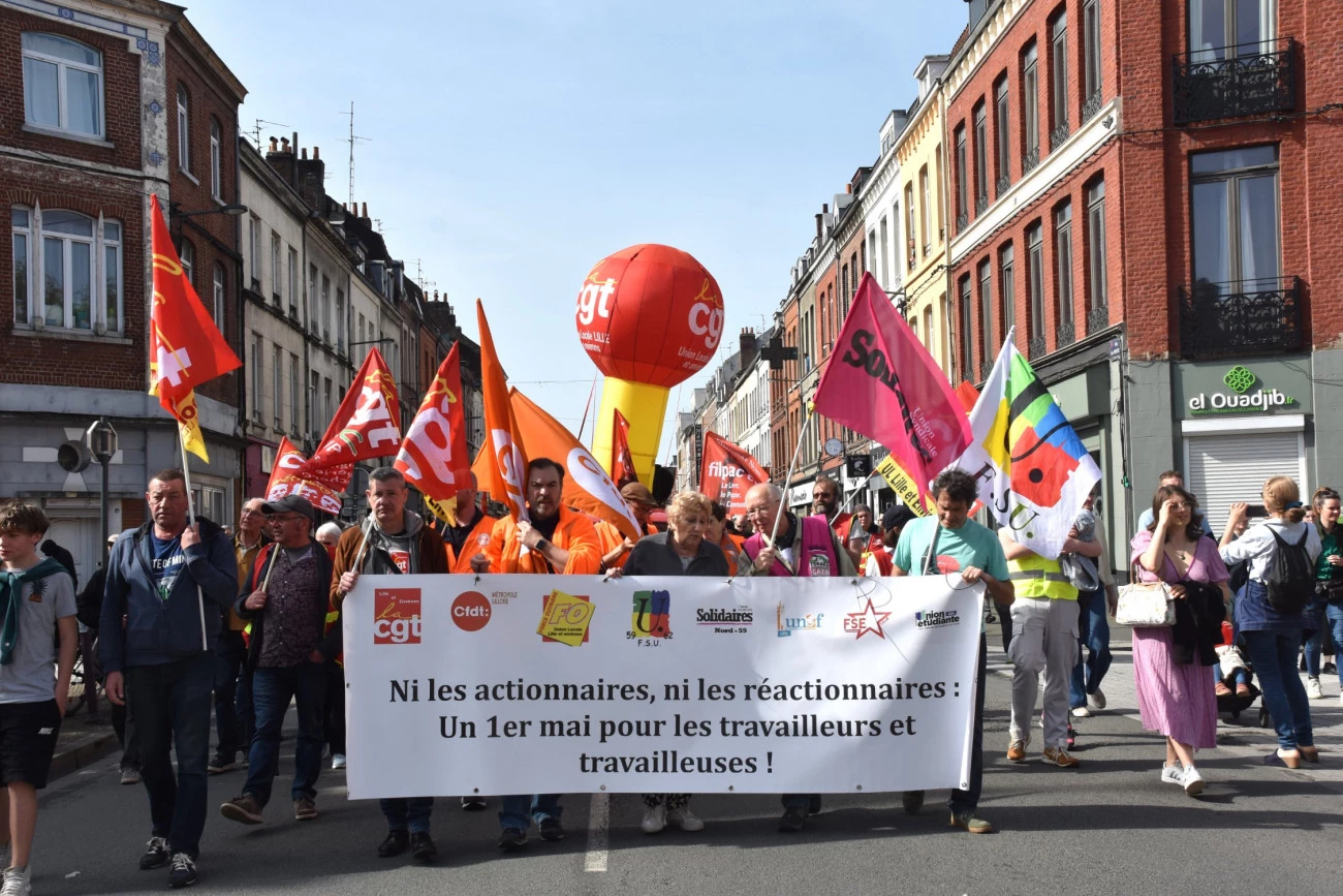 Un flot de revendications sous le soleil 1er mai 