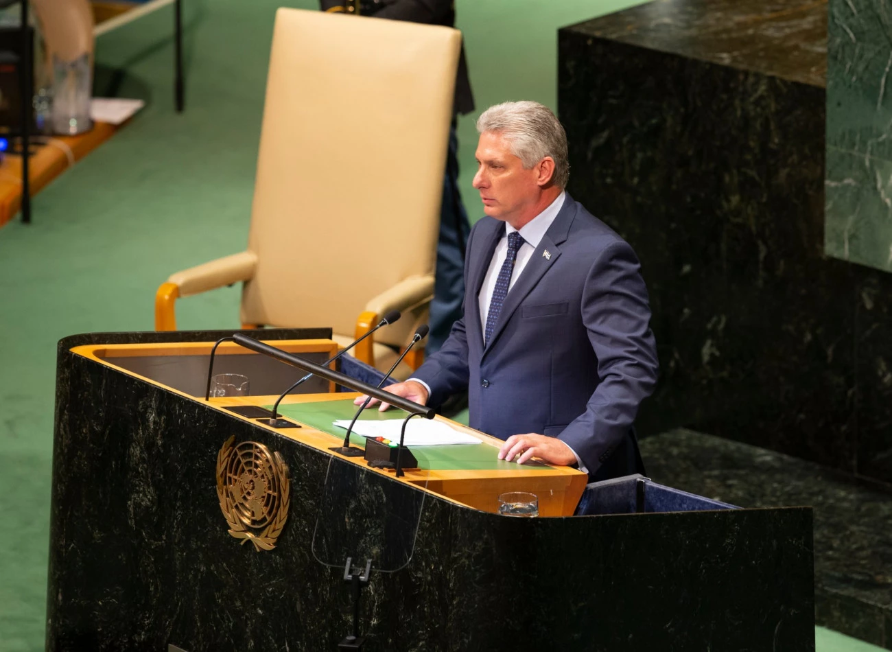 Cuba salué par l'ONU pour ses efforts de paix ONU États-Unis Cuba 