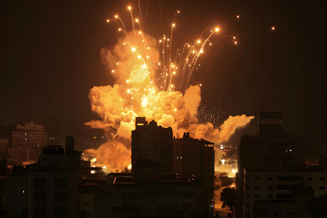 Israël bombarde le Liban avec des munitions interdites au phosphore Israël Guerre Liban 